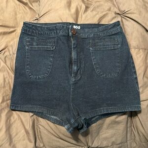 High rise BDG jean shorts
